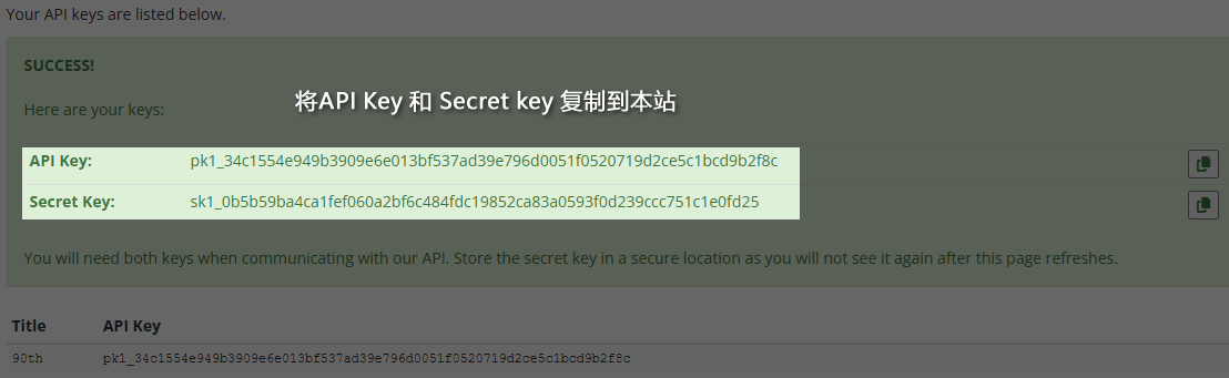 Key Secret